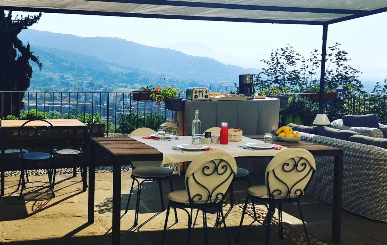B&B Dimora Delle Donnole Bergamo Alta Exteriör bild
